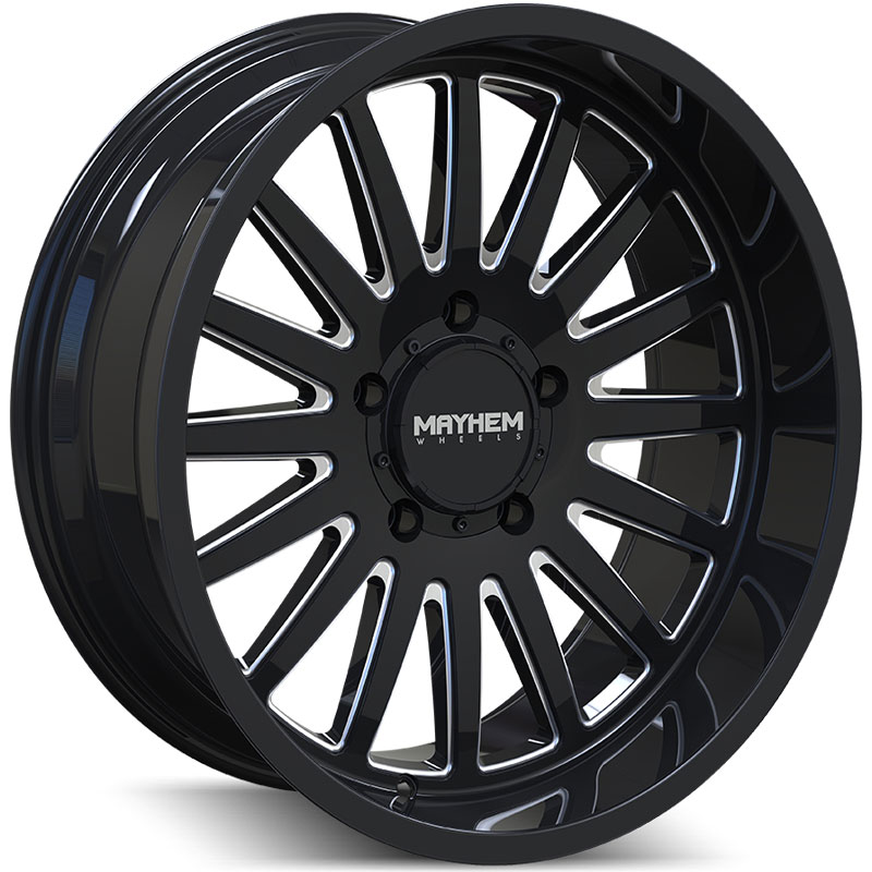 Mayhem Utopia 8114  Wheels Gloss Black Milled