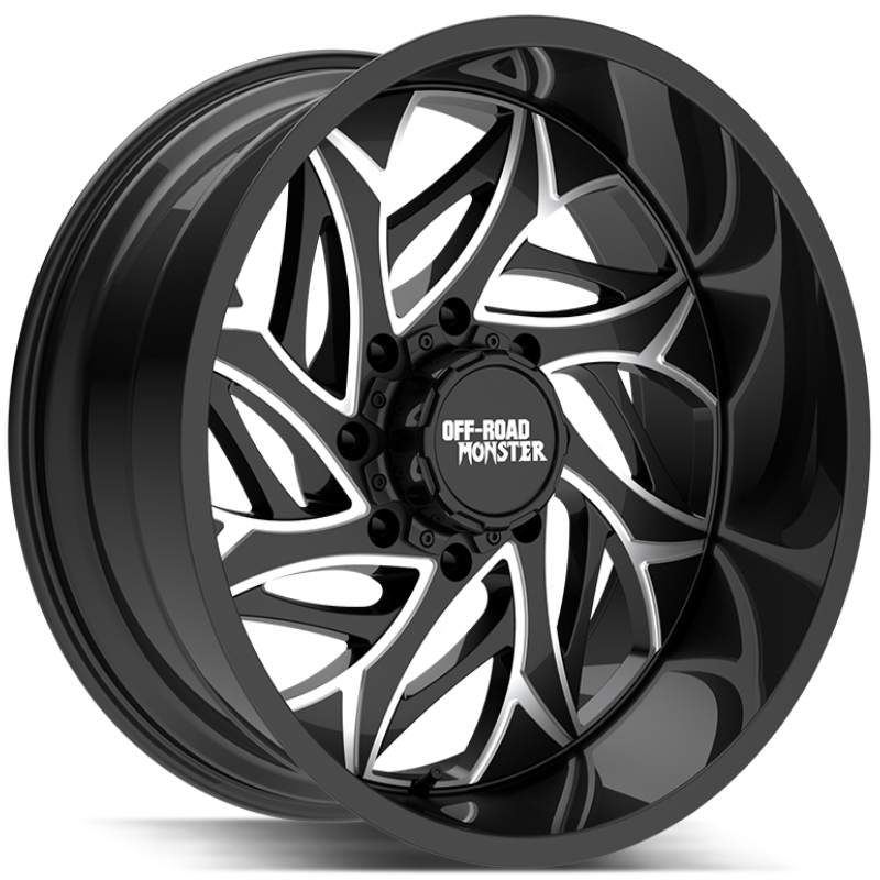 Off-Road Monster M28  Wheels Gloss Black Milled