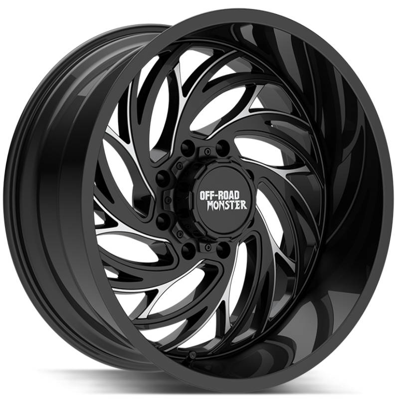 Off-Road Monster M29  Wheels Gloss Black Milled