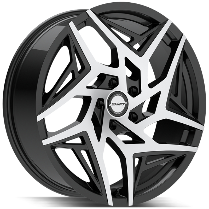 Shift Valve  Wheels Gloss Black Machined