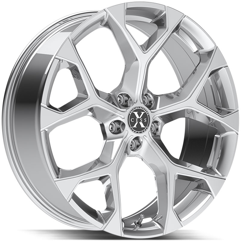 Xcess X05 Flake  Wheels Chrome