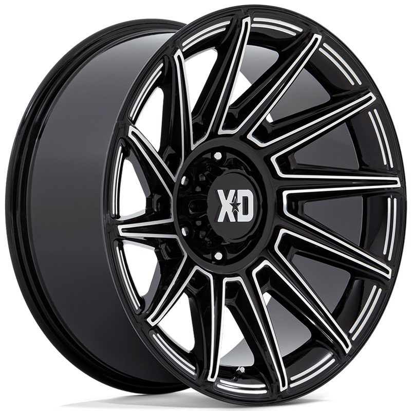 XD Series XD867 Specter  Wheels Gloss Black Milled