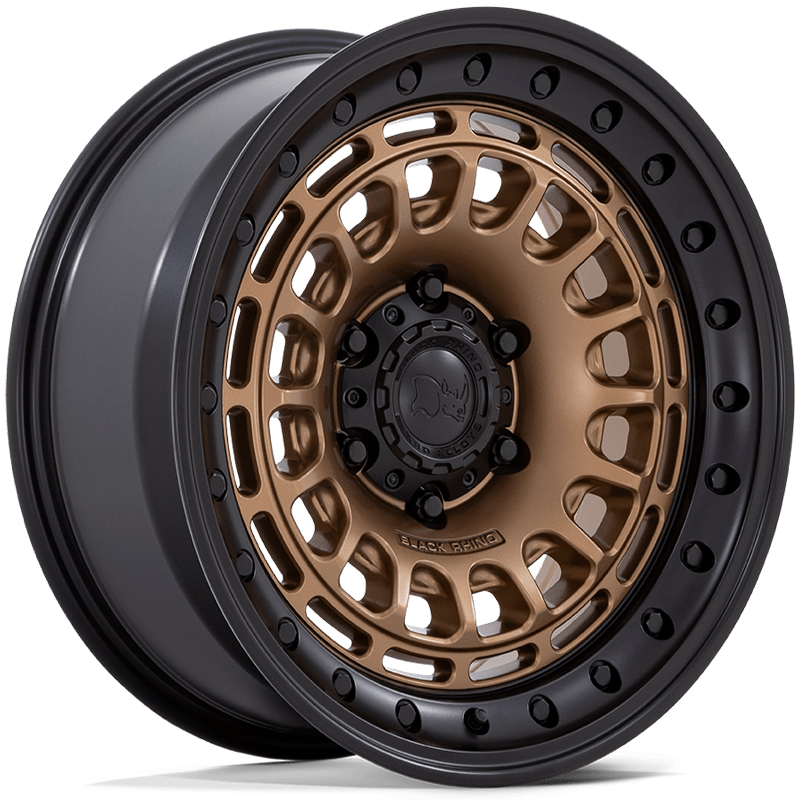 Black Rhino Sahara  Wheels Matte Bronze W/ Gloss Black Lip