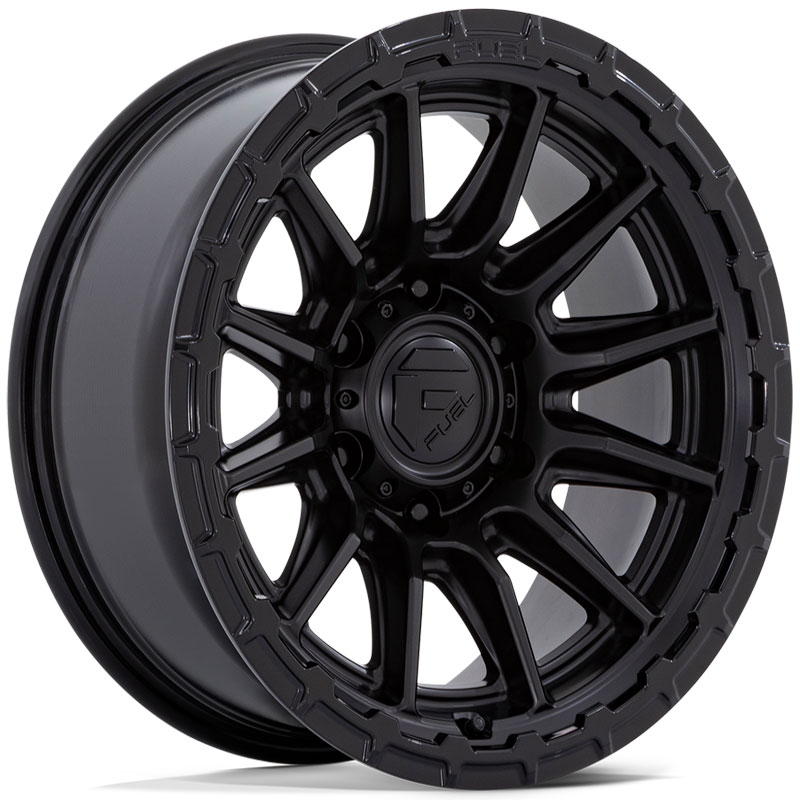 Fuel FC866 Piston  Wheels Blackout