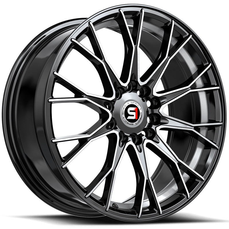 Spec-1 SP-59  Wheels Gloss Black Undercut