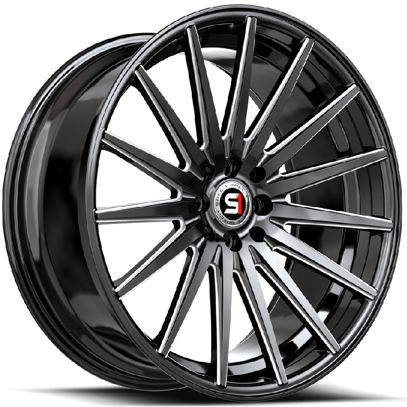 Spec-1 SP-69  Wheels Gloss Black Milled