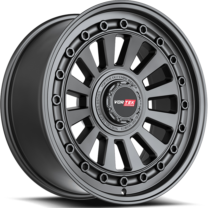 Vortek Off-Road VRD-702 Radar  Wheels Matte Black