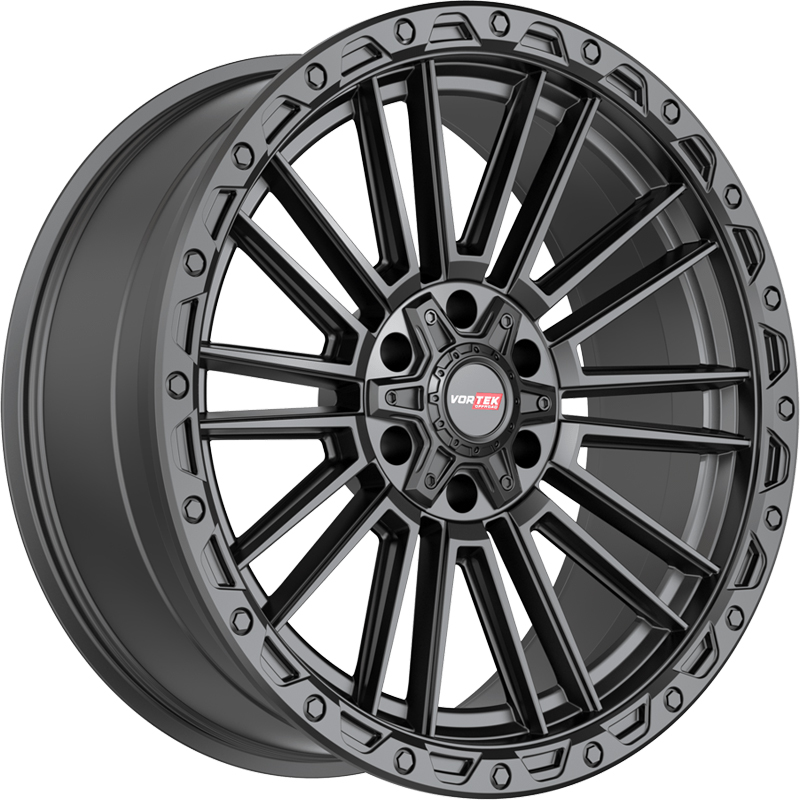 Vortek Off-Road VRT-604 Zeus  Wheels Matte Black